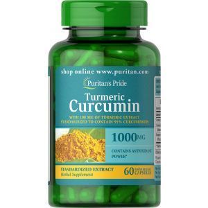 Kurkumina Kurkumina z Bioperyną, Puritan's Pride, 1000 mg, 60 Kapsułek