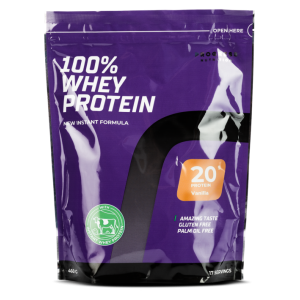 Сывороточный протеин, Whey Protein, Progress Nutrition, ваниль, 460 г