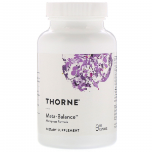 Pomoc w okresie menopauzy, Meta-Balance, Thorne Research, 60 kapsułek