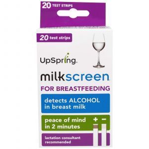 Тест грудного молока, Milkscreen, UpSpring, 20 тест-полосок