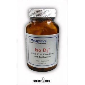 Витамин Д-3, Iso D3, Metagenics, 2000 МЕ, 90 таблеток