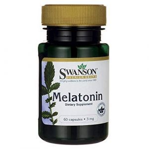 Melatonina, Melatonina, Swanson, 3 mg, 60 kapsułek