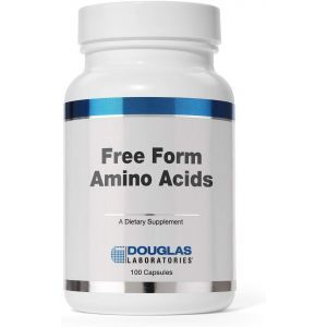 Mieszanka aminokwasów wspomagających zdrowie, kapsułki w dowolnej formie, Douglas Laboratories, 100 kapsułek