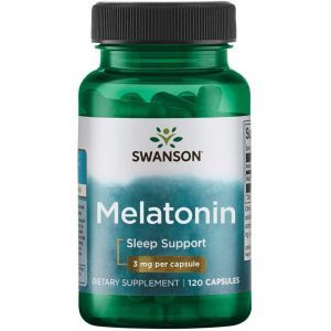 Melatonina, Melatonina, Swanson, 3 mg, 120 kapsułek