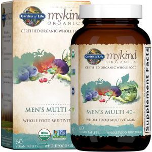 Витамины для мужчин 40+, MyKind Organics, Men's Multi 40+, MyKind Organics, Garden of Life, 60 веганских таблеток
