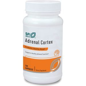 Поддержка надпочечников, Adrenal Cortex, Klaire Labs, 250 мг, 120 капсул