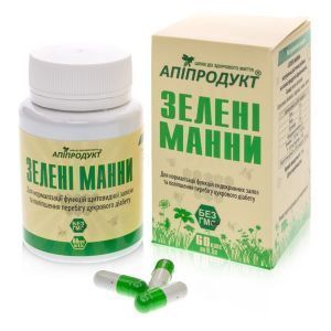 Zielona manna, Zielona manna, Apiproduct, 60 tabletek.