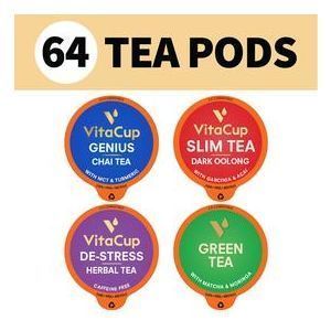 The Ultimate Tea Time Bundle Pods, VitaCup, 64 szt. The Ultimate Tea Time Bundle Pods