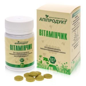 Vitaminchik, Witamina, Apiprodukt, 60 tabl.