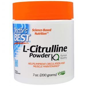 L-цитруллин, (L-Citrulline Powder), Doctor's Best, 200 г 