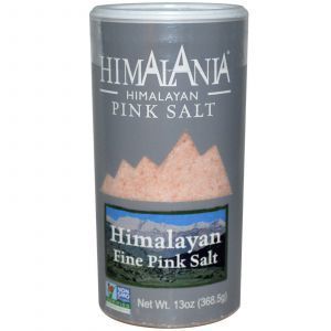 Гималайские мелкая розовая соль, Pink Salt, Himalania, 368,5 г