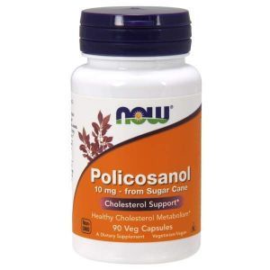 Polikosanol, Now Foods, 10 mg, 90 kapsułek