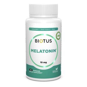 Melatonina, Melatonina, Biotus, 10 mg, 100 kapsułek