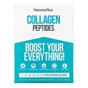 Peptydy kolagenowe, Nature's Plus, 20 saszetek w sztyfcie, 10,5 g każdy
