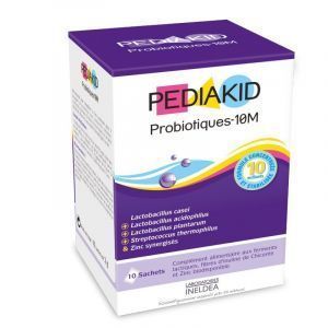 Probiotyk + Prebiotyk dla dzieci, 10M Probiotyki, Pediakid, 10 sztuk