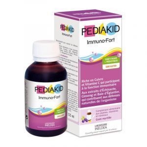 Wspomaganie odporności, Syrop dla dzieci, Immuno-Strong, Pediakid, 125 ml