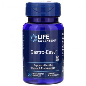 Восстановление микрофлоры желудка (Gastro-Ease), Life Extension, 60 ка