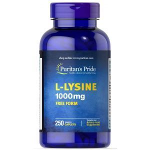 L-лизин, L-Lysine, Puritan's Pride, 1000 мг, 250 капсул