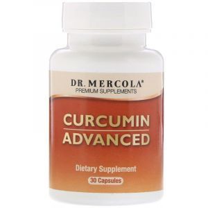 Куркумин, Curcumin Advanced, Dr. Mercola, 500 мг, 30 капсул