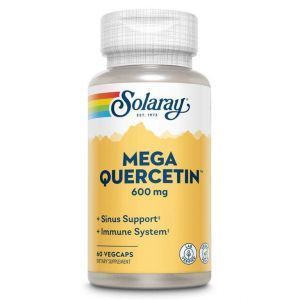 Мега кверцетин, Mega Quercetin, Solaray, 60 капсул