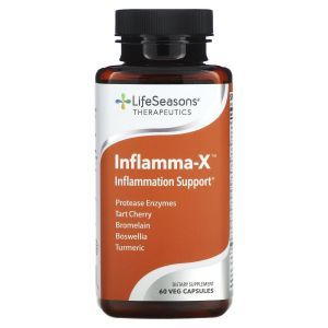 Противовоспалительный комплекс, Inflamma-X, LifeSeasons, 60 вегетарианских капсул