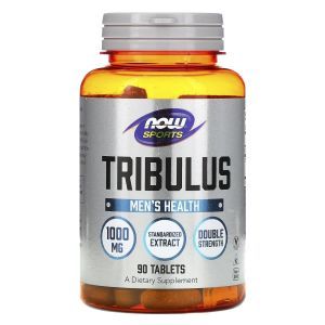 Трибулус, Tribulus, Now Foods, Sports, 1000 мг, 90 таблеток