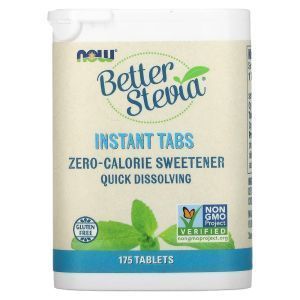 Stevia, Better Stevia, Now Foods, 175 tabletek