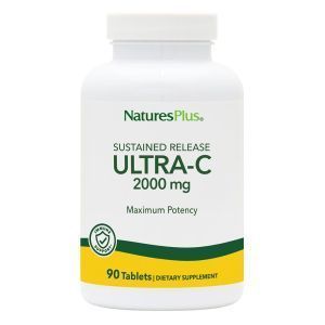 Витамин С, Ultra-C, Nature's Plus, 2000 мг, 90 таблеток