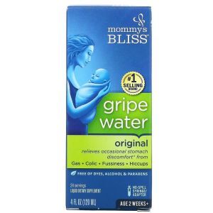 Водичка от коликов, Gripe Water, Mommy's Bliss, 120 мл.