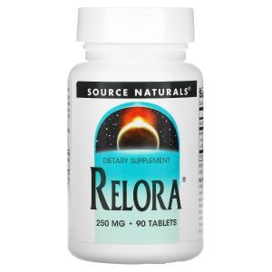 Redukcja kortyzolu, Relora, Source Naturals, 250 mg, tabletki 90