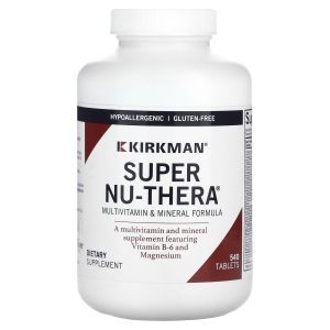  Мультивитамины, Super Nu-Thera, Kirkman Labs, 540 таблеток
