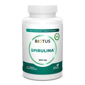 Spirulina, Spirulina, Biotus, 500 mg, 200 Tabletki